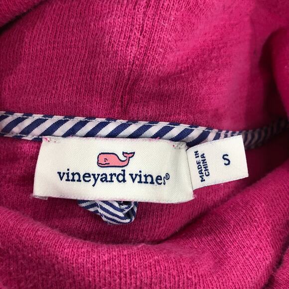 Vineyard Vines Pink Slub Funnel Neck Shep Shirt Pullover - Picture 9 of 10